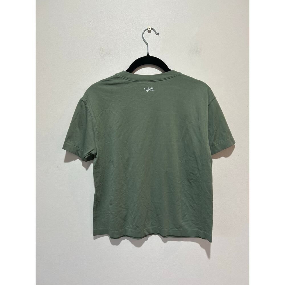 Ryka seamless athletic shirt olive green size S hiking running outdoors - Picture 4 of 8